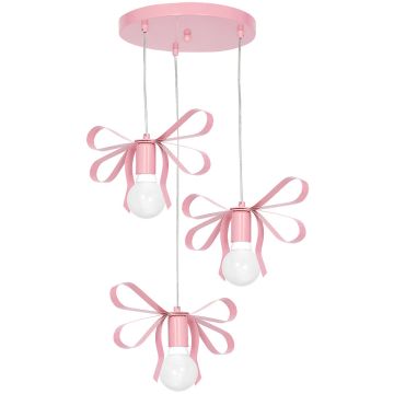 Milagro EMMA PINK MLP1040 Závěsná lampa 3x60W/E27 IP20