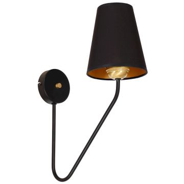 Milagro VICTORIA BLACK MLP4911 Nástěnná lampa 1x60W/E27 IP20