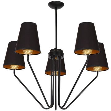 Milagro VICTORIA BLACK MLP4913 Lustr 5x60W/E27 IP20