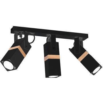 Milagro VIDAR BLACK MLP5402 Bodové světlo 3x8W/GU10 IP20