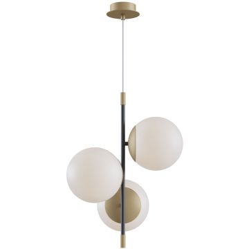 Maytoni NOSTALGIA MOD048PL-03G Závěsná lampa 3x40W/E14