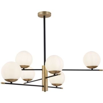 Maytoni NOSTALGIA MOD048PL-06G Závěsná lampa 6x40W/E14
