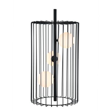 Italux HAYDEN MTM-3935/3 BK Stojací lampa 3x25W/G9 IP20