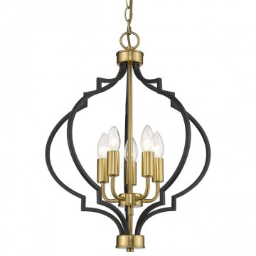 Cosmolight NASHVILLE P05179BK AU Lustr 4x40W/E14 IP20