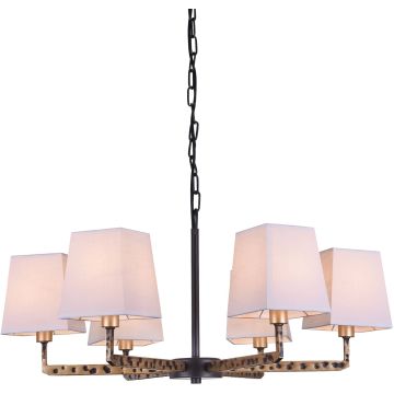 Cosmolight STOCKHOLM P06636BK AU Lustr 6x40W/E14 IP20