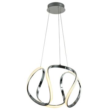 Cosmolight TOKYO P01663CH Závěsná lampa 1x42W/LED 3014LM