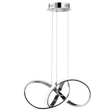 Cosmolight TOKYO P01670CH Závěsná lampa 1x42W/LED 3014LM