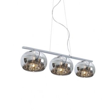 Zuma Line CRYSTAL P0076-03S-F4FZ Závěsná lampa 3x42W/G9