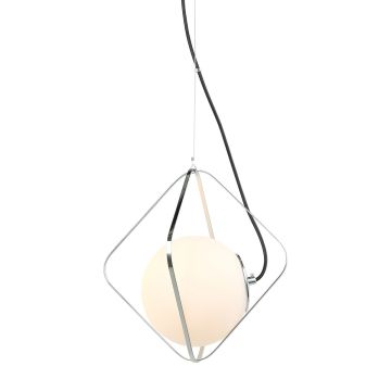 Italux CANTO PEN-5696-1-BKCR Závěsná lampa 1x40W/E27