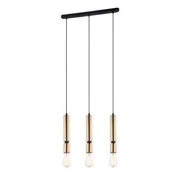 Italux TORLA PEN-5041-3-BKBR Závěsná lampa 3x40W/E27
