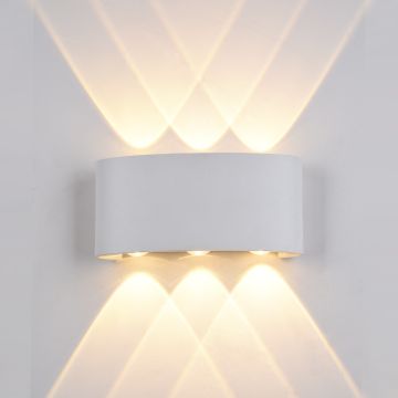 Italux GILBERTO PL-232W Nástěnná lampa 6x6W/LED 420LM IP54