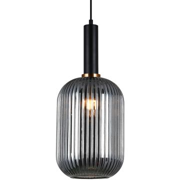 Italux ANTIOLA PND-5588-1L-BK+SG Závěsná lampa 1x40W/E27 IP20