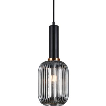 Italux ANTIOLA PND-5588-1M-BK+SG Závěsná lampa 1x40W/E27 IP20