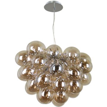 Italux BENTO PND-7273-S-8-CGN Závěsná lampa 8x28W/G9 IP20