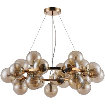 Italux CABELLA PND-5252-25-GD-CGN Závěsná lampa 25x28W/G9 IP20