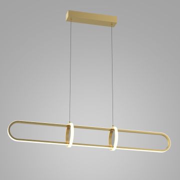 Italux CERRILA PND-29772750-1A-GD Závěsná lampa 1x31,2W/LED 3000K 1300LM IP20