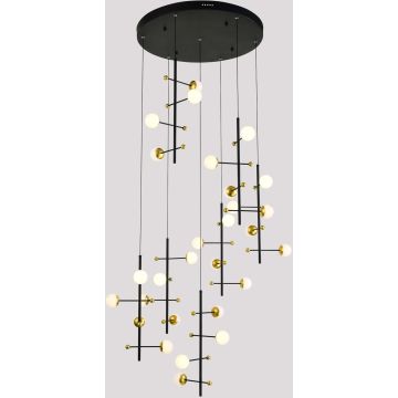 Italux HELMOND PND-43883-28 Závěsná lampa 28x89W/LED 3000K 4538LM IP20