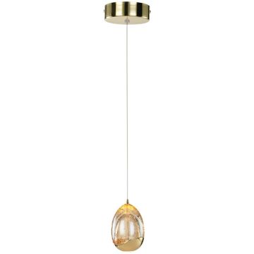 Italux HUELTO PND-22112132-1A-CHPN Závěsná lampa 1x4,8W/LED 3000K 290LM IP20