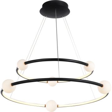 Italux LOZANNA PND-20112035-2A-BL Závěsná lampa 6+2x86W/LED 3000K 4600LM IP20