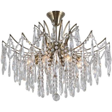 Italux MALLOLA PND-56808-8 Stropní lampa 8x40W/E14 IP20