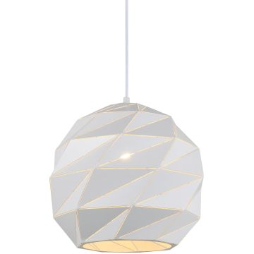 Italux PALERMO PND-2424-1L-WH Závěsná lampa 1x40W/E27 IP20
