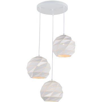 Italux PALERMO PND-2424-3S-WH Závěsná lampa 3x40W/E27 IP20