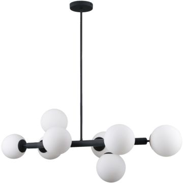 Italux RADDI PNS-5510-8-BK Závěsná lampa 8x5W/G9 IP20