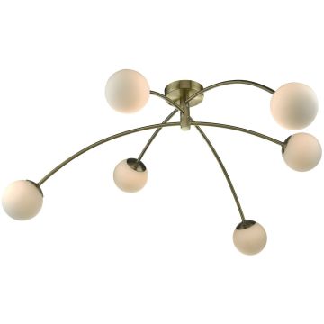 Dar Lighting PUGLIA PUG6475 Stropní lampa 6x20W/G9 IP20