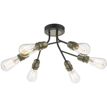 Dar Lighting REMY REM0654 Stropní lampa 6x60W/E27