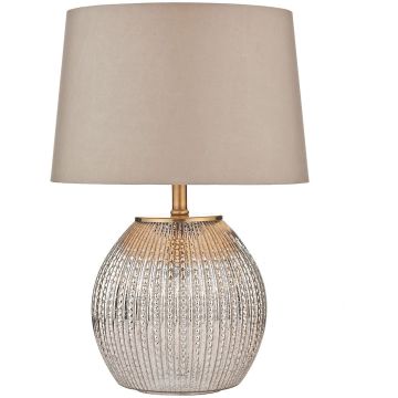 Dar Lighting SONIA SON4232 Stolní lampa 1x60w/B22+1x25w/E14