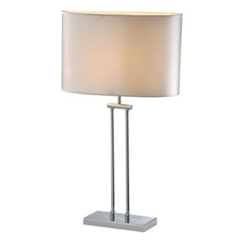 Cosmolight ATHENS T01444WH CR Stolní lampa 1x40W/E27