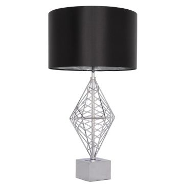 Cosmolight CARACAS T01960CH Stolní lampa 1x40W/E27