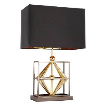 Cosmolight QUITO T01939BK AU Stolní lampa 1x40W/E27