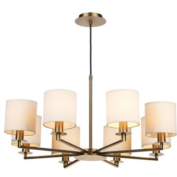 Dar Lighting TYLER TYL0863 Lustr 8x40W/E14