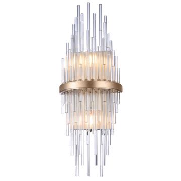 Cosmolight REYKJAVIK W02073CP Nástěnná lampa 2x60W/E14