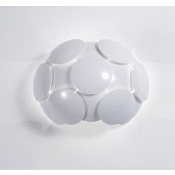 Italux SANTINA WHITE W0317-01A-T5E0 Nástěnná lampa 1x26W/E27