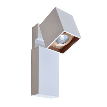 Italux ARAVENA WLB073/5W 4000K WH+GO Nástěnná lampa 1x5W/LED 450LM