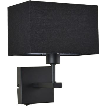 Italux NORTE WL-1122-1-A-BM-RC-BL Nástěnná lampa 1x60W/E27 IP20