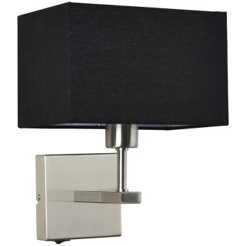 Italux NORTE WL-1122-1-A-SN-RC-BL Nástěnná lampa 1x60W/E27 IP20