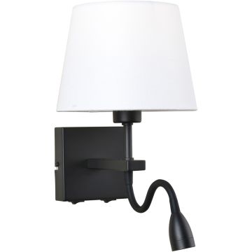 Italux NORTE WL-1122-2-BL-BM-RO-WH Nástěnná lampa 2x60W, 3W/E27, LED 3000K 350LM IP20