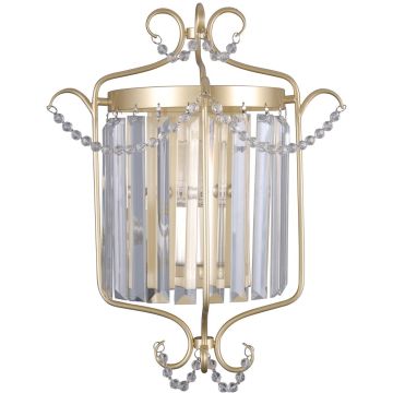 Italux RINALDO WL-33057-1-CH.G Nástěnná lampa 1x40W/E14 IP20