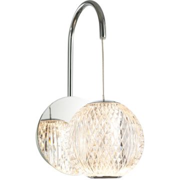 Italux ROSARIO WL-12220121-1A-CR Nástěnná lampa 1x4,2W/LED 3200K 280LM IP20