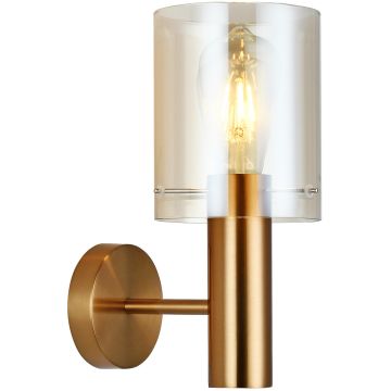 Italux SARDO WL-5581-1A-BR+AM Nástěnná lampa 1x40W/E27 IP20