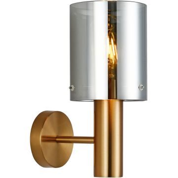 Italux SARDO WL-5581-1A-BRO+SG Nástěnná lampa 1x40W/E27 IP20