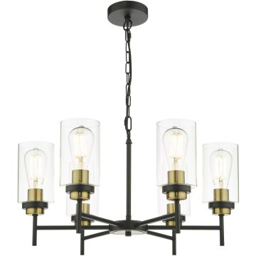 Dar Lighting Abel ABE0654 Lustr 6x40w/e27