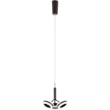Italux METIS AD16002-3A COFFEE Závěsná lampa 3x4,8W/LED IP20