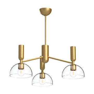 Elstead Lighting Jude ALM-JUDE3-GD-CL Lustr 3x60W/E27 IP20