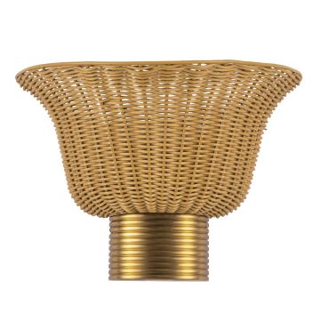 Alora Mood Kai ALM-KAI-2WU-BG Nástěnná lampa 2x40W/E14