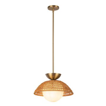Elstead Lighting Perth ALM-PERTH-P-GD Závěsná lampa 1x60W/E27 IP20