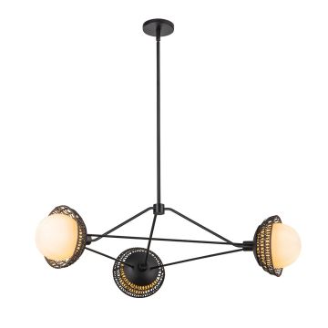 Elstead Lighting Perth ALM-PERTH3-BK Lustr 3x40W/E14 IP20